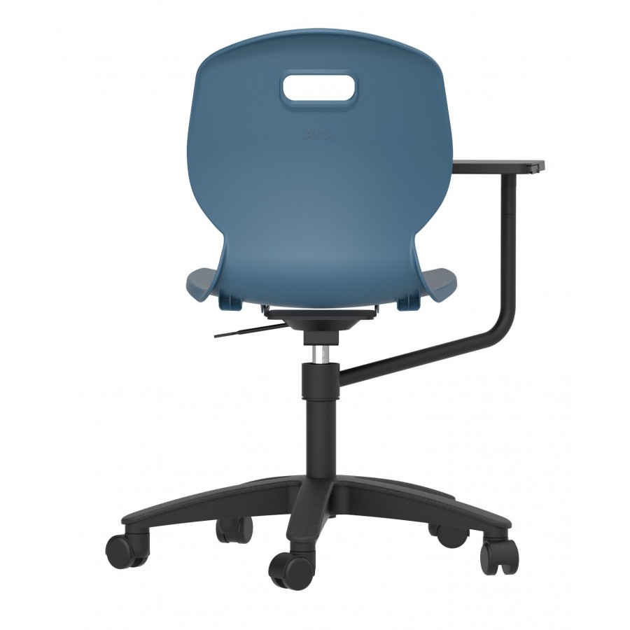 Arc Swivel Wipe Clean Personal Workspace College Chair 